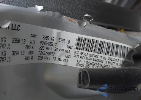 2009 Jeep Grand Cherokee Laredo from USA, damaged, VIN 1J8GS48K39C518937